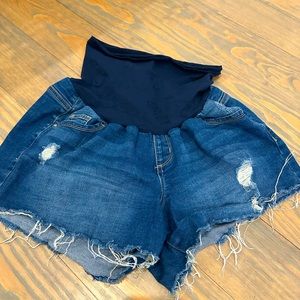 Maternity Jessica Simpson denim shorts size XL